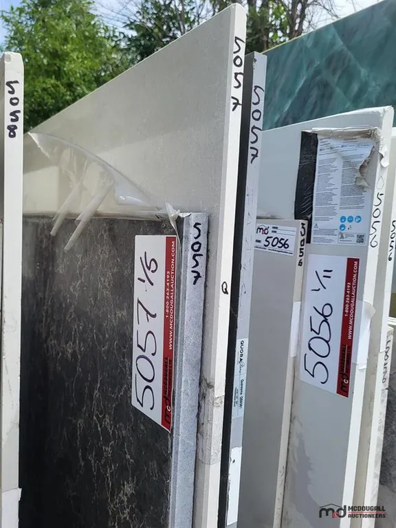 (5) Assorted Cut Quartz Slabs
UNRESERVED