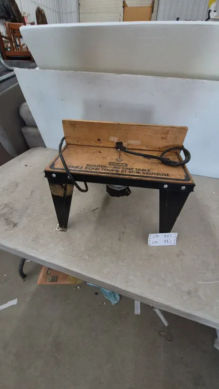 Craftsman Router-Jig Saw Table with Router and Power Cord