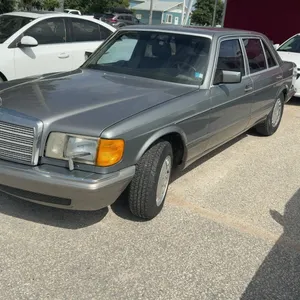 1987 Mercedes-Benz 300SDL 4 Door 6 Cyl Diesel, Gray, Rebuilt Status, 164,392 Miles, Not Safetied