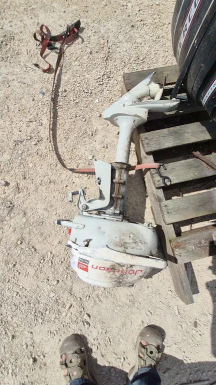 Johnson Sea Horse Outboard Motor, Approx. 3 HP