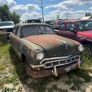 1951 Meteor Custom Deluxe, 4 Door, 8 Cyl, TOD, No Keys - Project Car