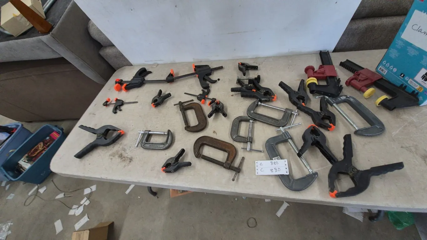 Assorted Clamps