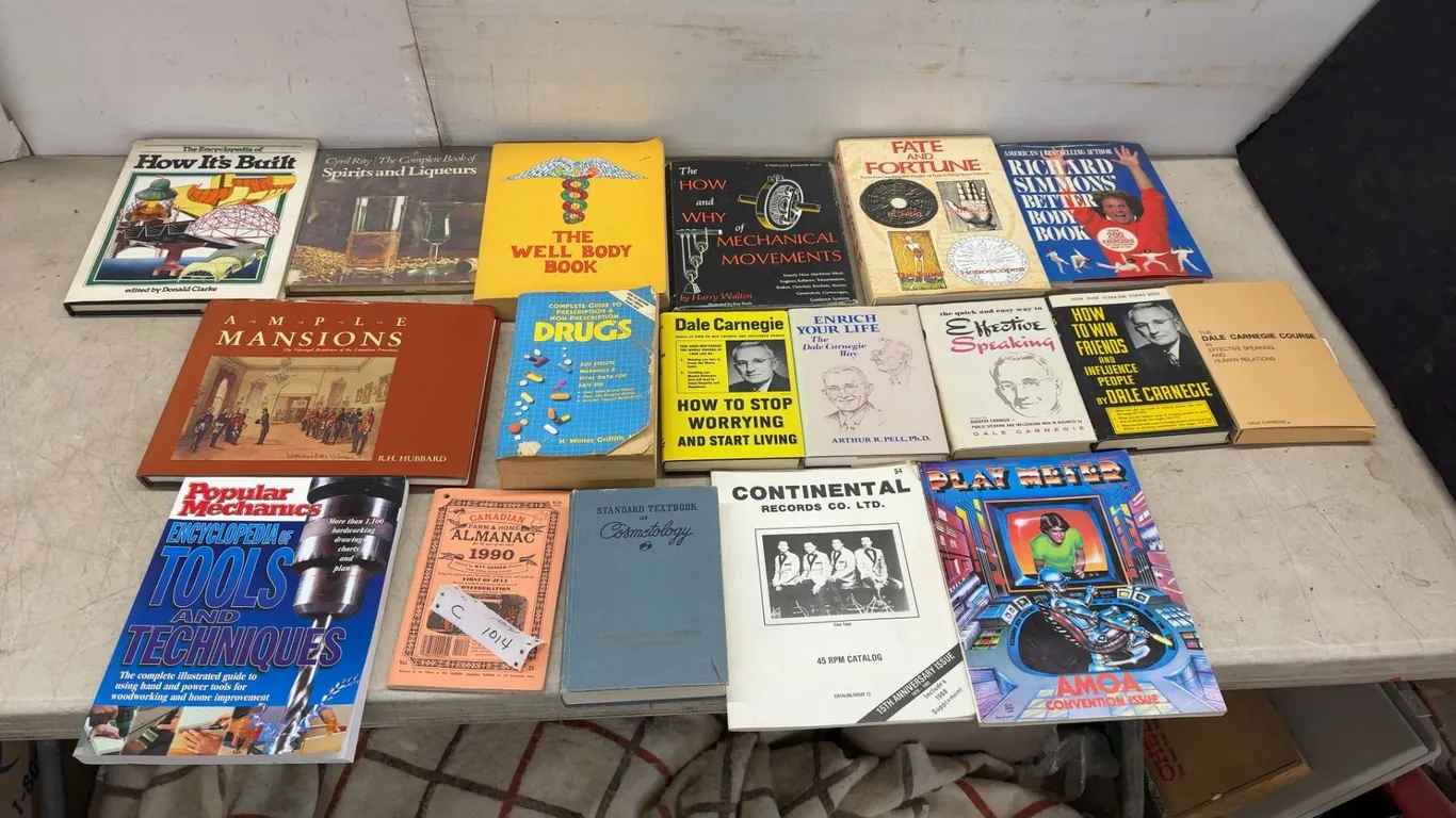 Books, How It's Built, Dale Carnegie, Ample Mansions