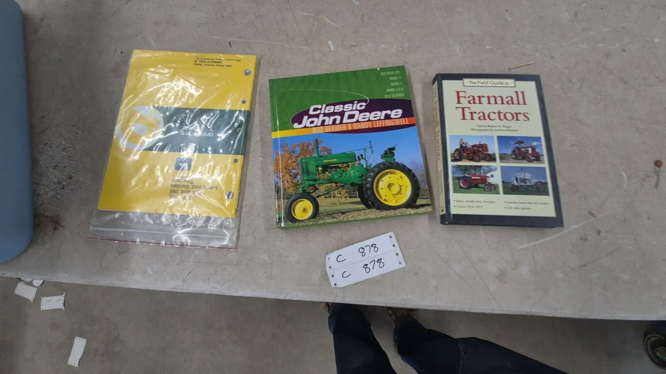 Classic John Deere and Farmall Tractor Books