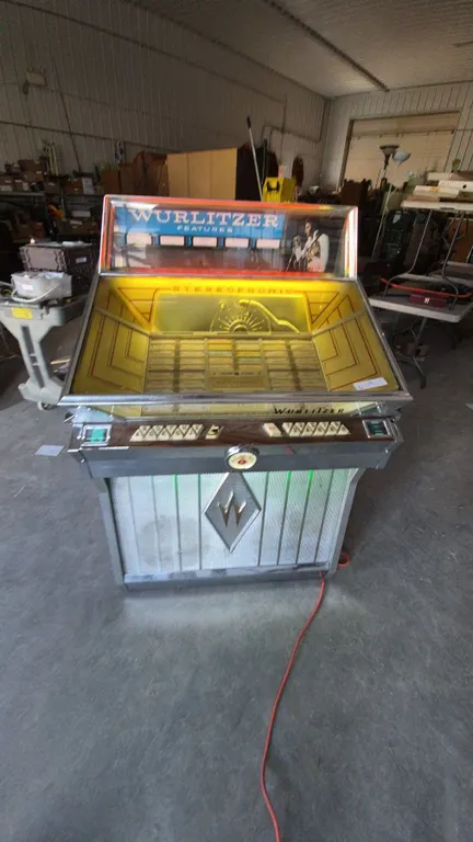Wurlitzer Stereophonic Jukebox with Elvis Presley Display, Model 2610