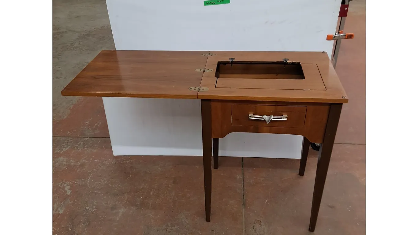 Wooden Sewing Table, Open Measurements 44" x 18" x 30"- Can't Ship
