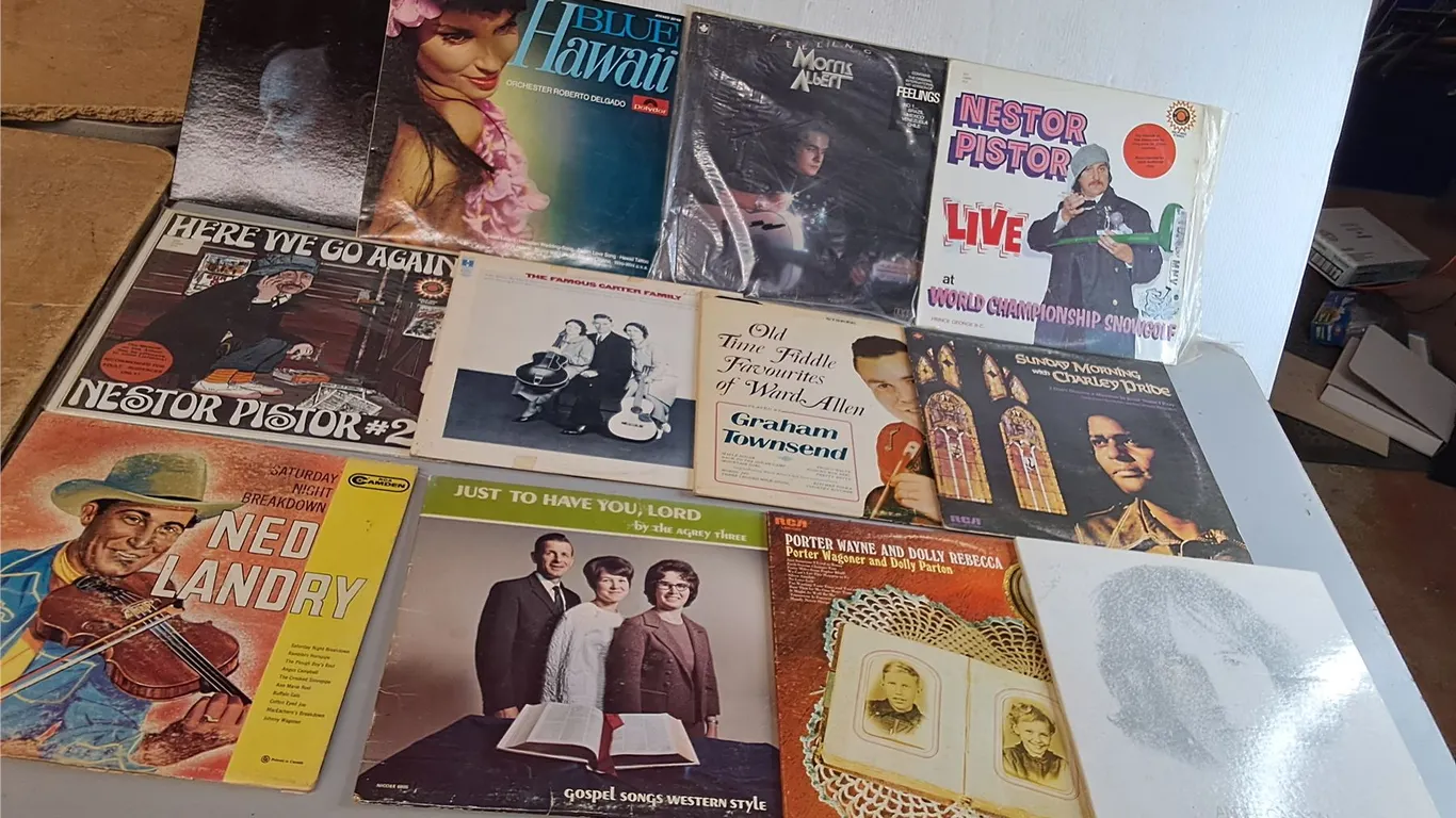 (12) Records- Ned Landry, Nestor Pistor, Charley Pride, Misc.