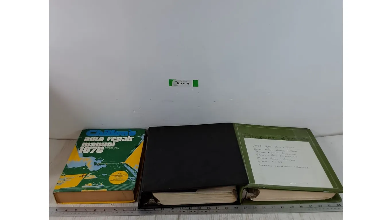 (3) Automotive Repair Manuals, Chilton's 1976, 1986 Cadillac El Dorado, 1983 GM