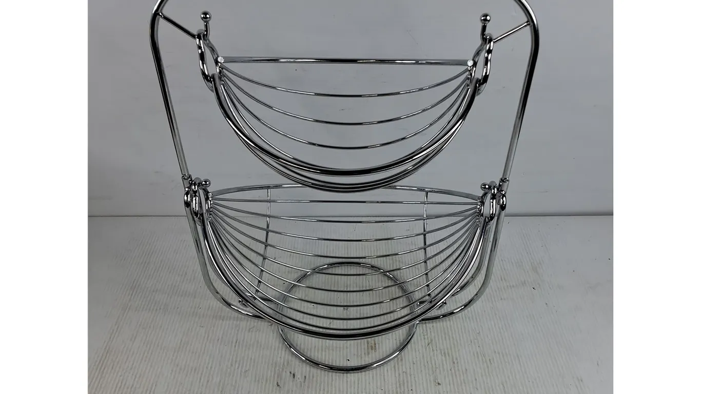 2 Tier Wire Fruit Basket