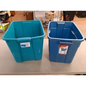 **(2)  Plastic Storage Totes - PICKUP ONLY