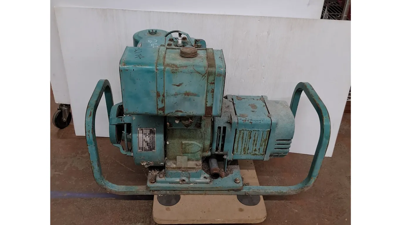 *Onan Portable Gas Generator- Untested, Can't Ship. Dolly Not Included