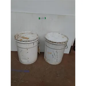 *(2) Pails of Red Linseed Oil Base Paint- Appear Full, Can't Ship