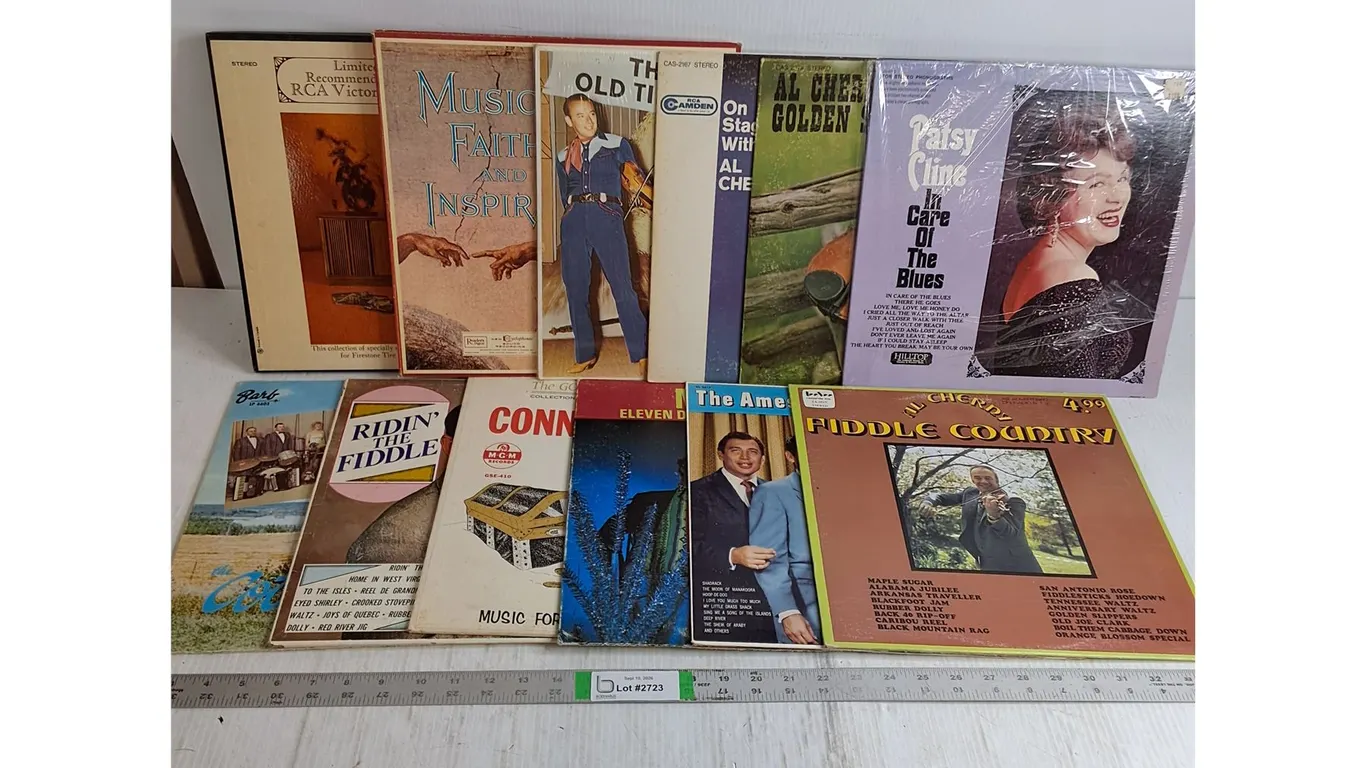 (12) Records Featuring Al Cherny,Metro,Patsy Cline and others