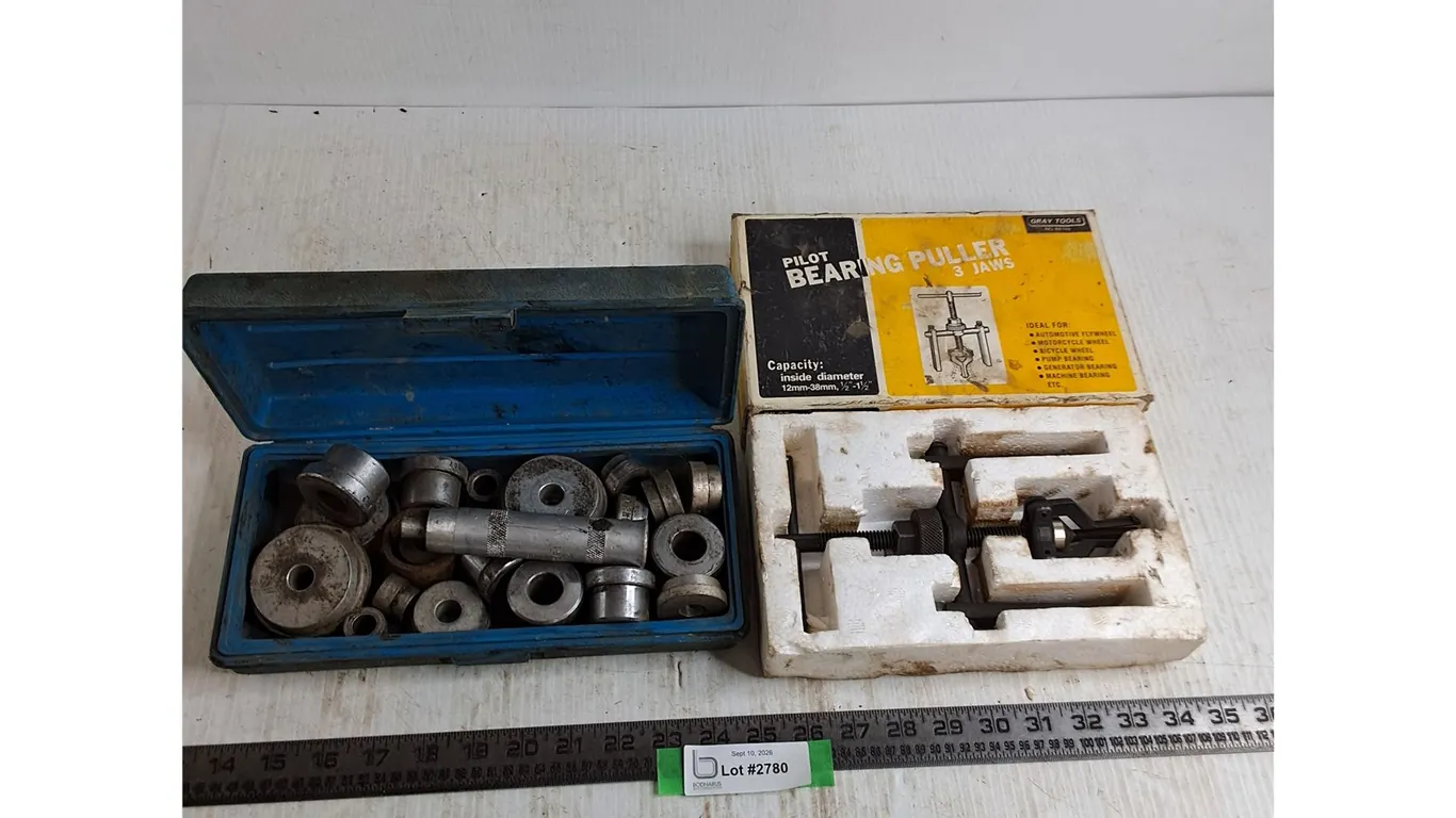 Master Bearing Driver Set, Pilot Bearing Puller