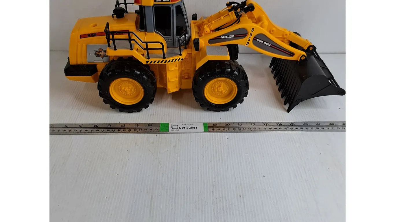 *Plastic New Bright Power Horse Front Loader