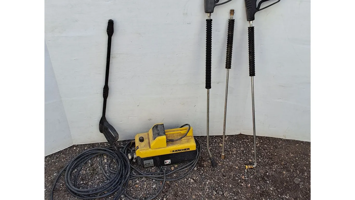 **(3) Pressure Washer Untested As-Is, (3) Wands, No Shipping