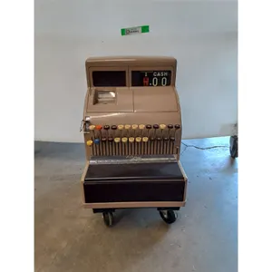 *Vintage Metal Cash Register, Dolly Not Included- Can't Ship