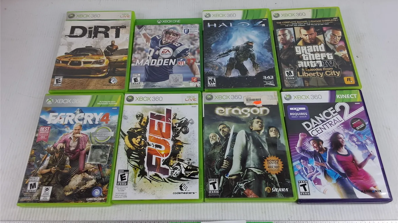 Assorted Xbox 360 & Xbox One Games - Far Cry 4, GTA IV, Halo 4, Misc