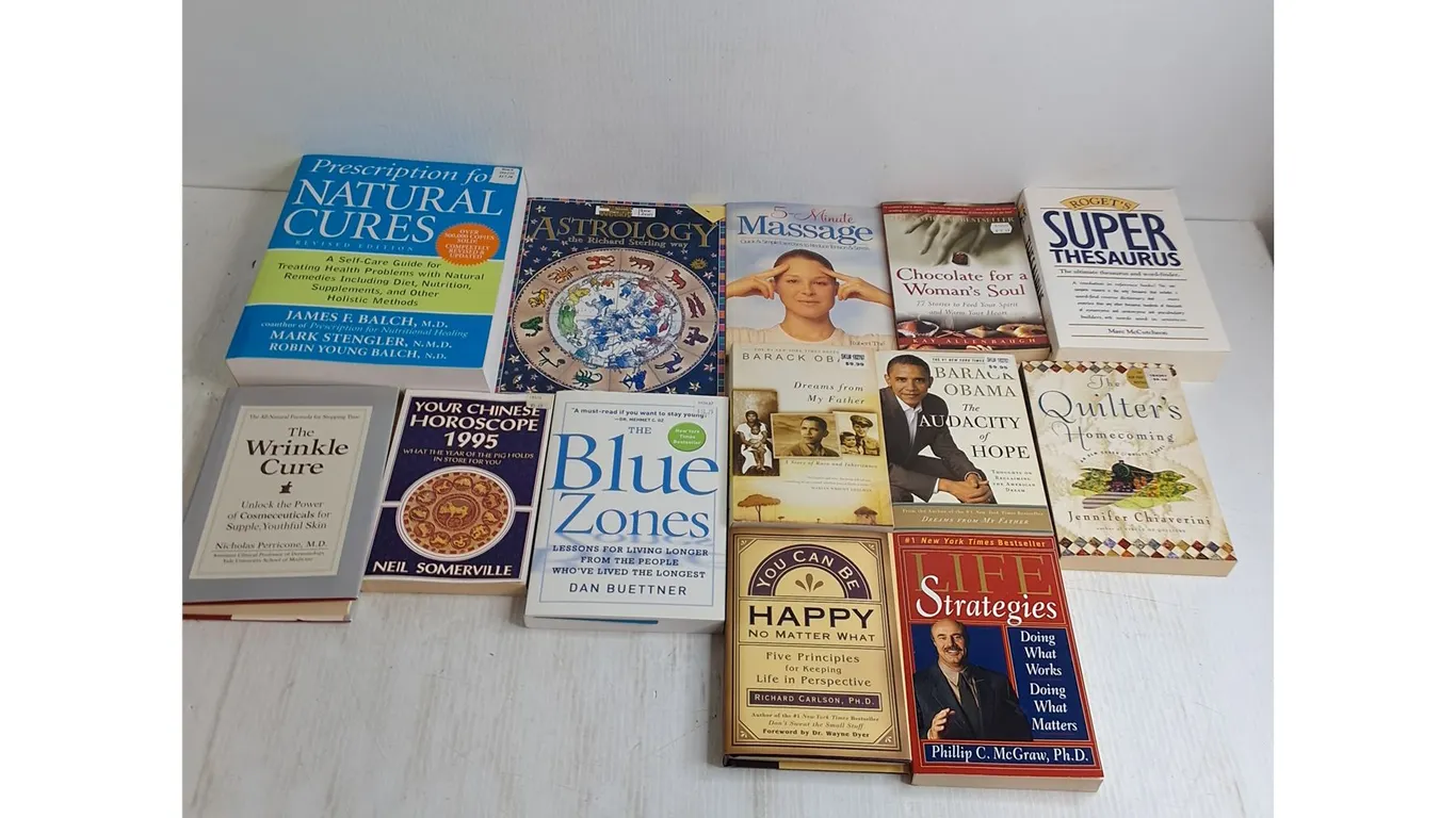 (13) Health/Spiritual/Inspirational Books