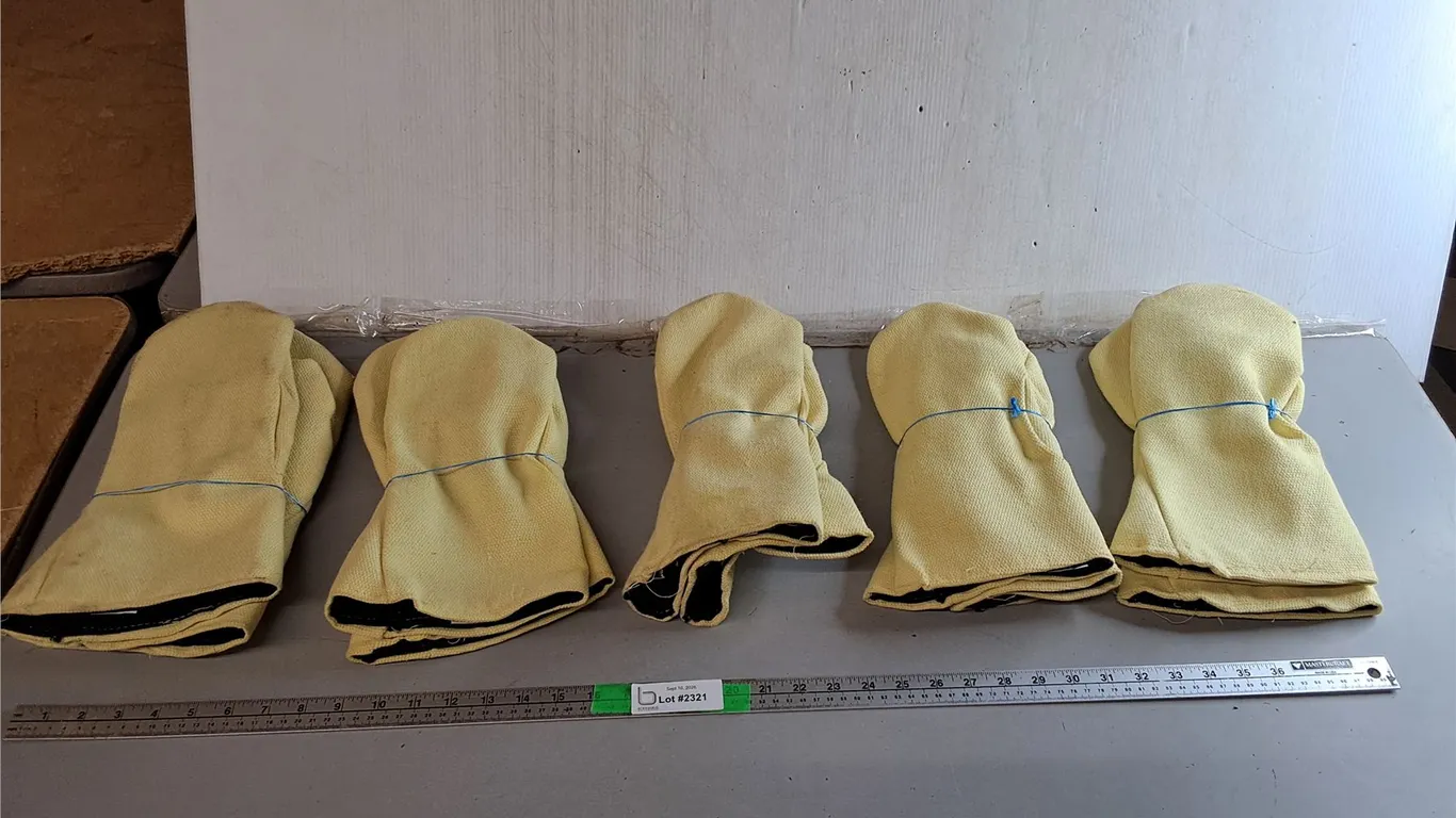 (5) Pairs of National Safety Apparel High Heat Mitts- Approx. XL
