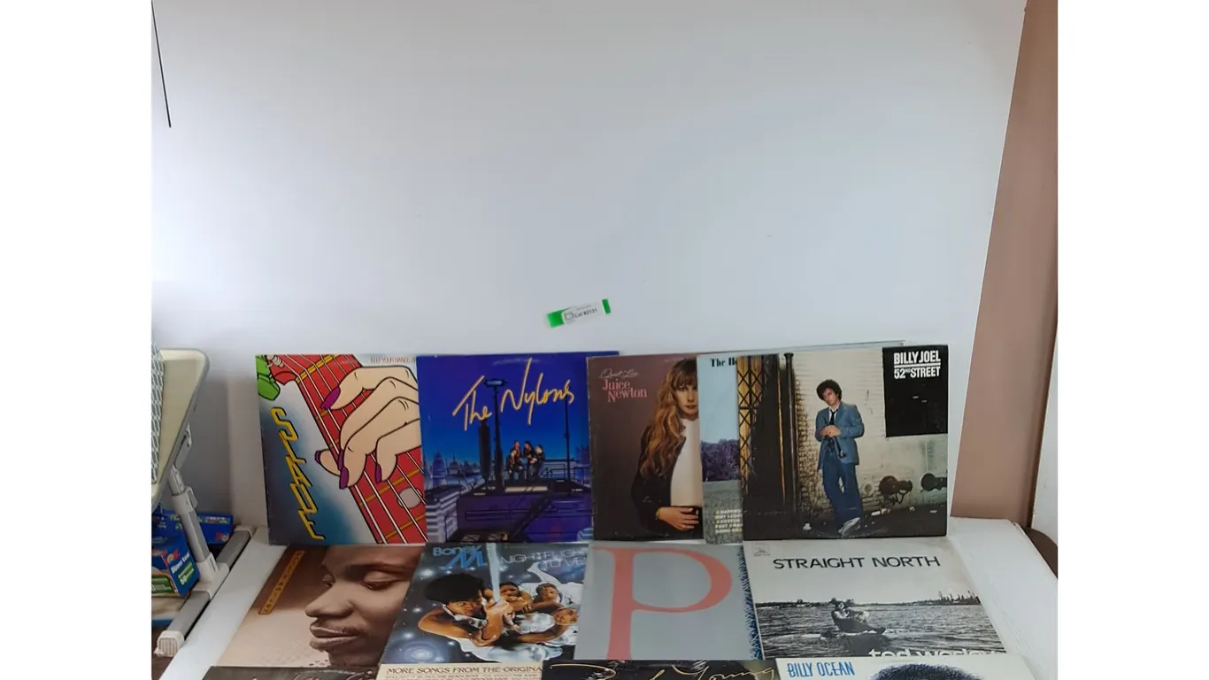 (15) Vinyl Records, Billy Ocean, Billy Joel,Boney M, Slade, Juice Newton