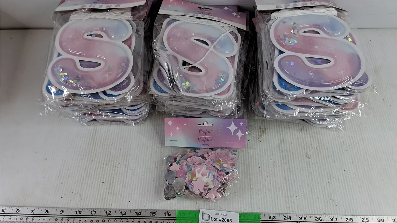 Shine Banners & Confetti