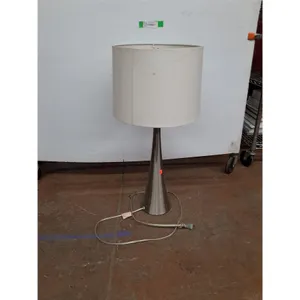 *Metal Lamp with Shade 28.5"- Powers On, Can't Ship