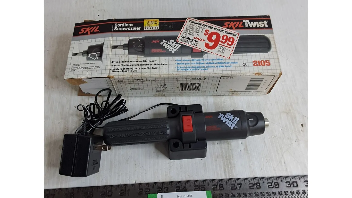 Skil Cordless Screwdriver - Tested