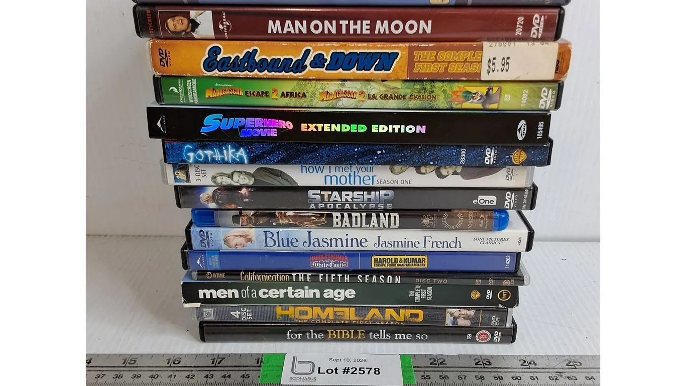 *(15) DVD Movies