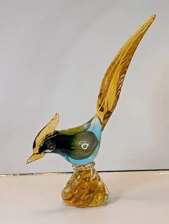 Murano Glass Pheasant