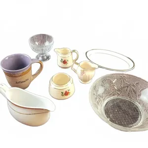Tableware Including Sadler, Life@Home, Glass Bowl and Mug