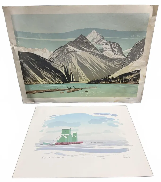 Signed Weber Limited Edition Prints