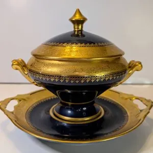 Limoges Turrine and Plate