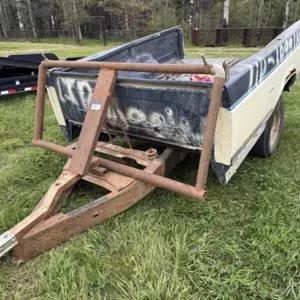 Homemade 2 Wheel Pull Type Truck Box Trailer