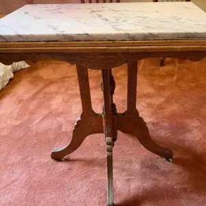 Parlor Table with Marble top