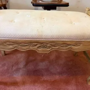 French Country style seat bench
