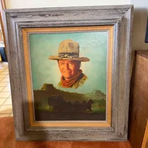 John Wayne painting