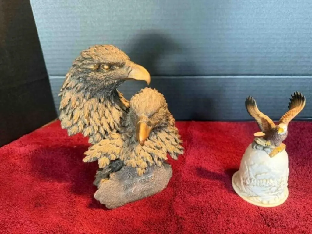 Eagle Bell, Lefton Spirit of Unity Eagle figurine