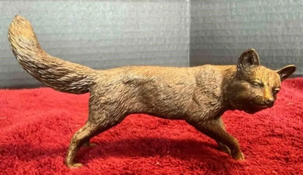 Cast Iron Fox figure