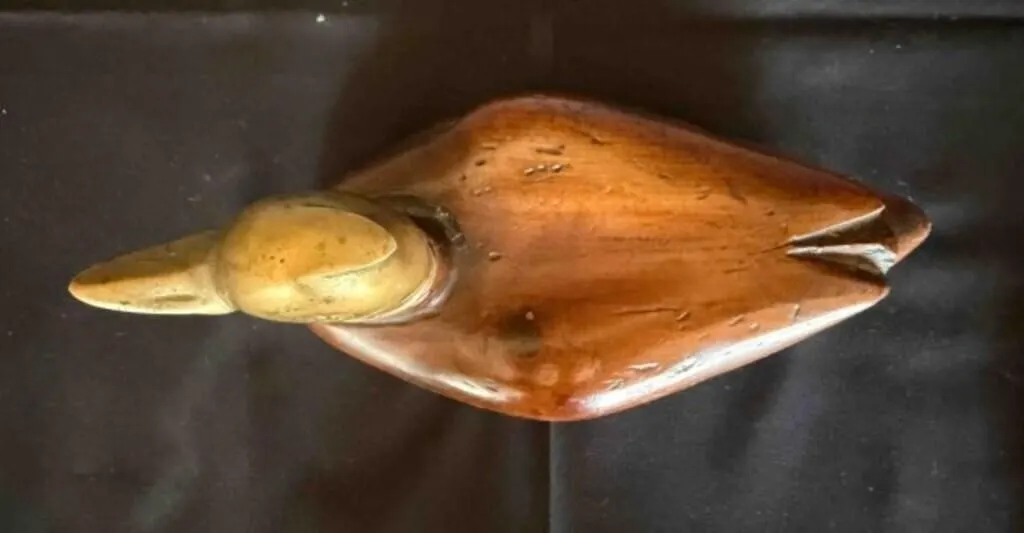 Small Brass Head Wood Duck