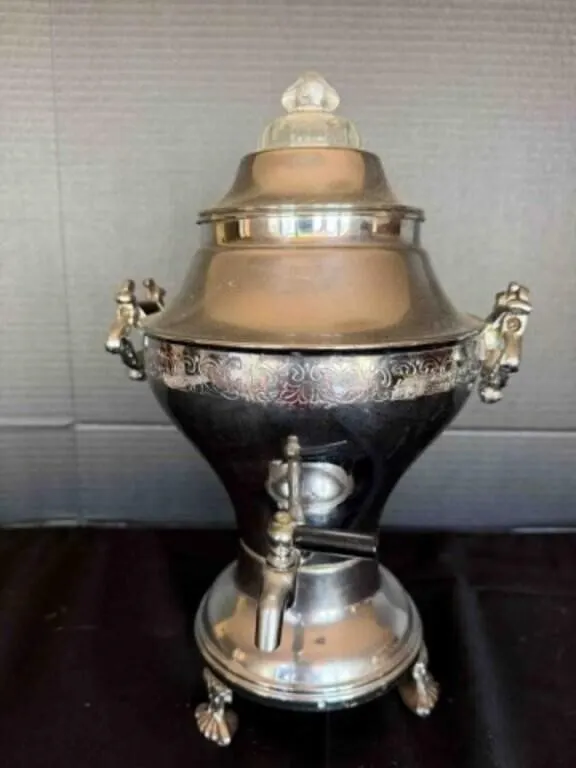 Vintage Labelle Footed coffee Percolator