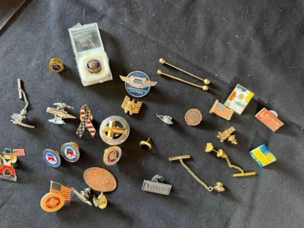 Misc. Tie tacks and other items