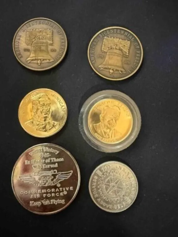 6 Commemorative coins