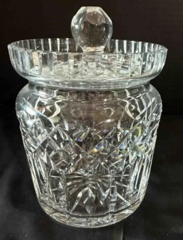 Waterford Biscuit Jar