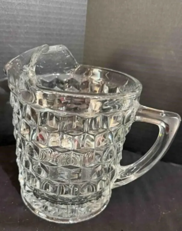 Fostoria 70 oz. Pitcher 9" T