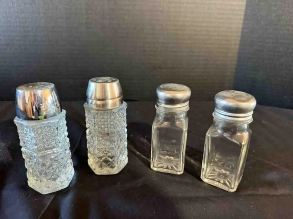2 Pair of Salt & Pepper Shakers