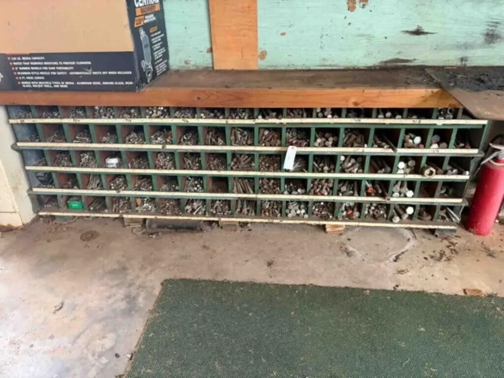 Bolt Bin Contents
