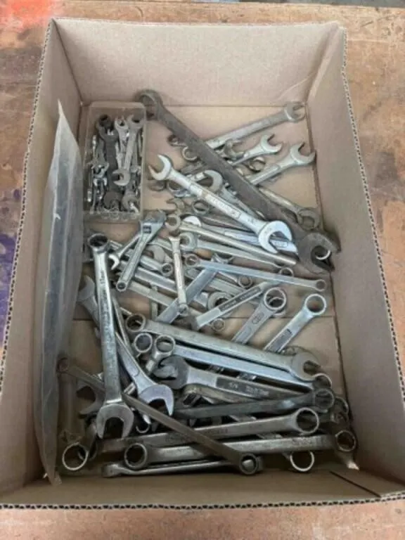 Box of wrenches