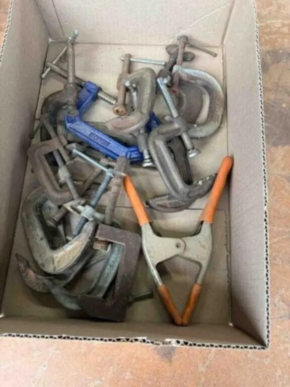 Box of C Clamps