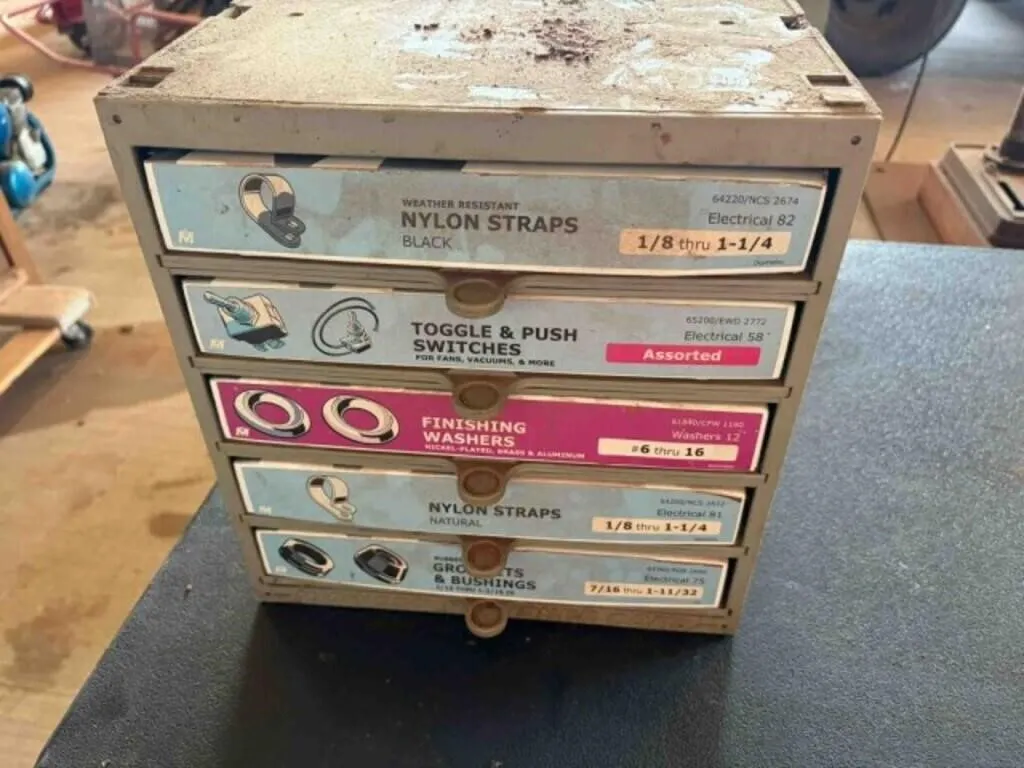 Midwest Fastener 5 Drawer Bin
